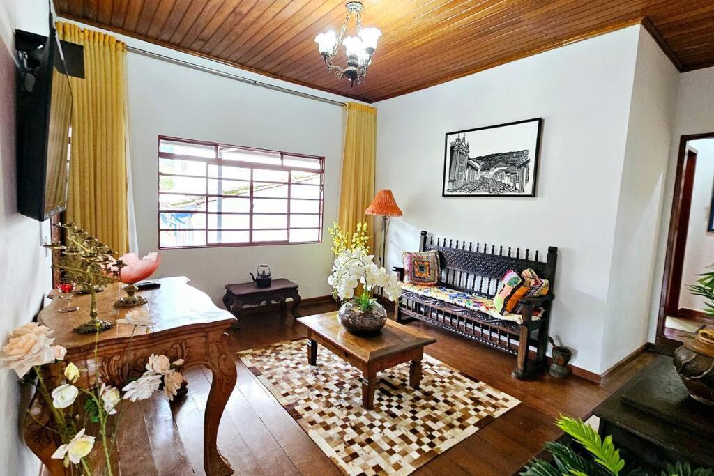 Casa Dos Coelhos, 750M Do Centro, Ate 12 Pessoas Tiradentes Exterior foto